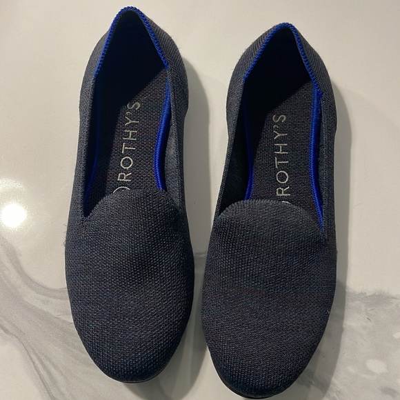 ROTHY'S The Loafer Navy Heather Size 7.5 - Picture 2 of 4